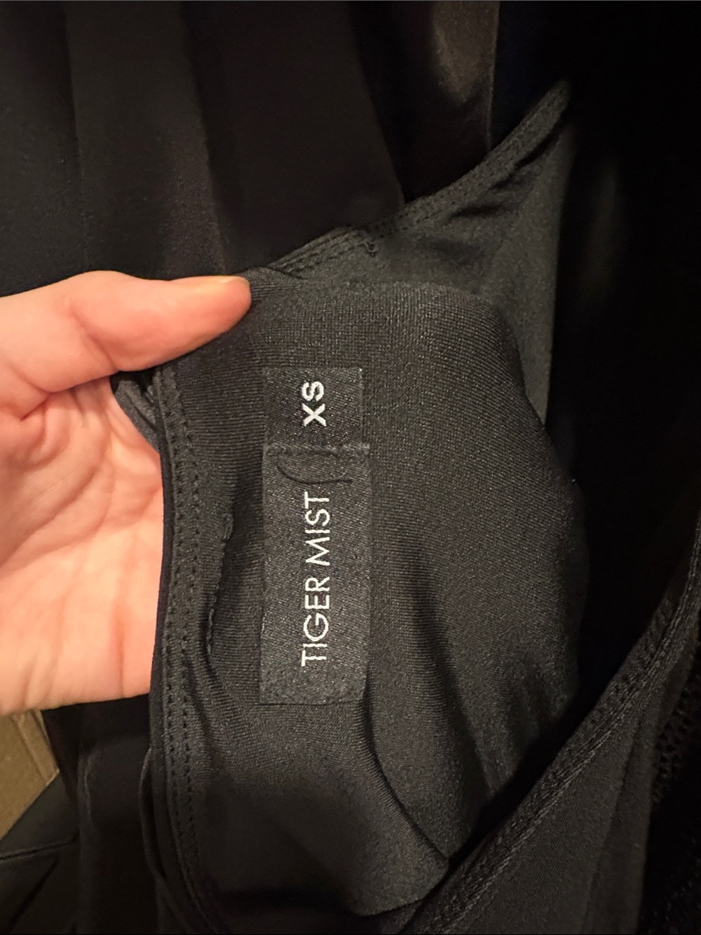 Tiger Mist Black Backless Maxi Dress with bow - Picture 3 of 3